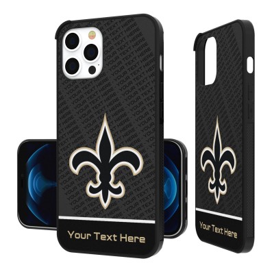 Именной чехол на iPhone New Orleans Saints EndZone Plus Design