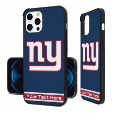 Именной чехол на iPhone New York Giants Stripe Design