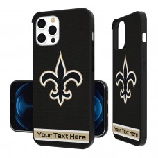 Именной чехол на iPhone New Orleans Saints Stripe Design