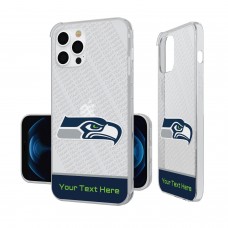 Именной чехол на iPhone Seattle Seahawks Endzone Plus Design
