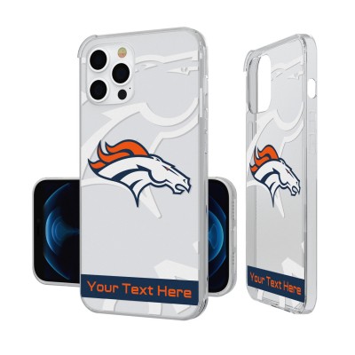 Именной чехол на iPhone Denver Broncos Tilt Design