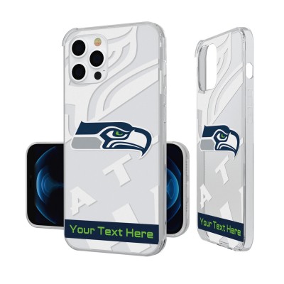 Именной чехол на iPhone Seattle Seahawks Tilt Design