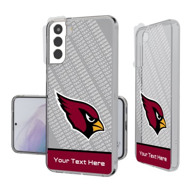 Именной чехол на телефон Samsung Arizona Cardinals Endzone Plus Design Galaxy - оригинальные аксессуары NFL Аризона Кардиналс