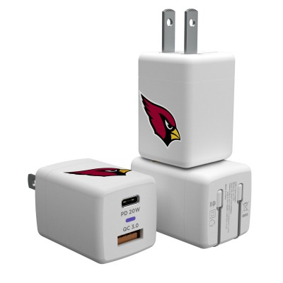 Зарядная USB американская вилка Arizona Cardinals - оригинальные аксессуары NFL Аризона Кардиналс